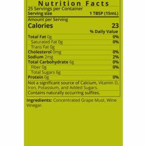 Red Wine Vinegar Nutrition Facts