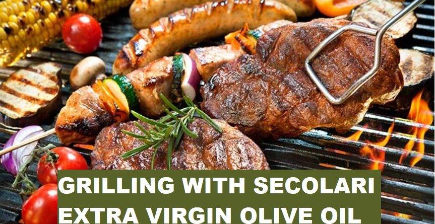 Grilling Using Extra Virgin Olive Oil